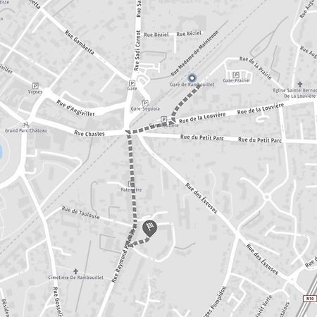 Rambouillet, Studio, Proche Gare Et Chateau Eksteriør billede