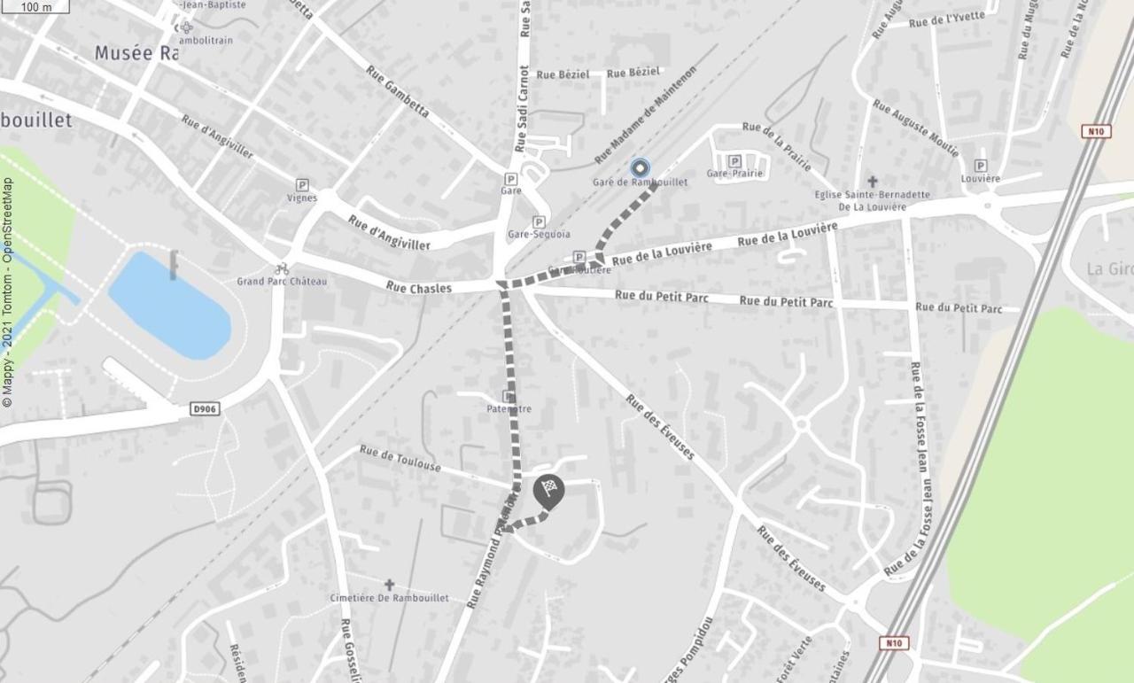 Rambouillet, Studio, Proche Gare Et Chateau Eksteriør billede